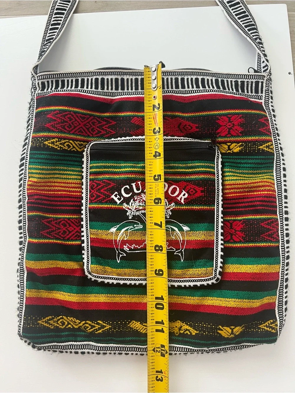 New Handmade Ecuador Crossbody Bag